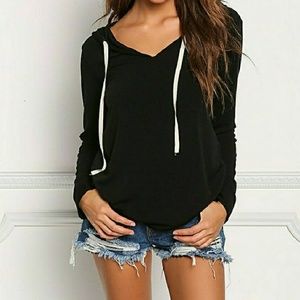 REPOSH Softest Black Hoodie